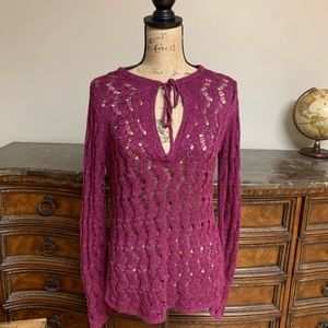 Loft crochet sweater